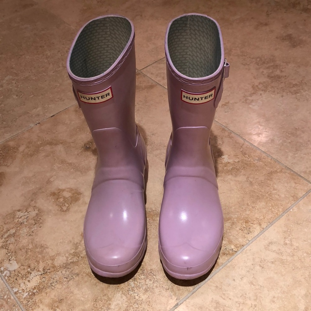Purple Hunter Boots